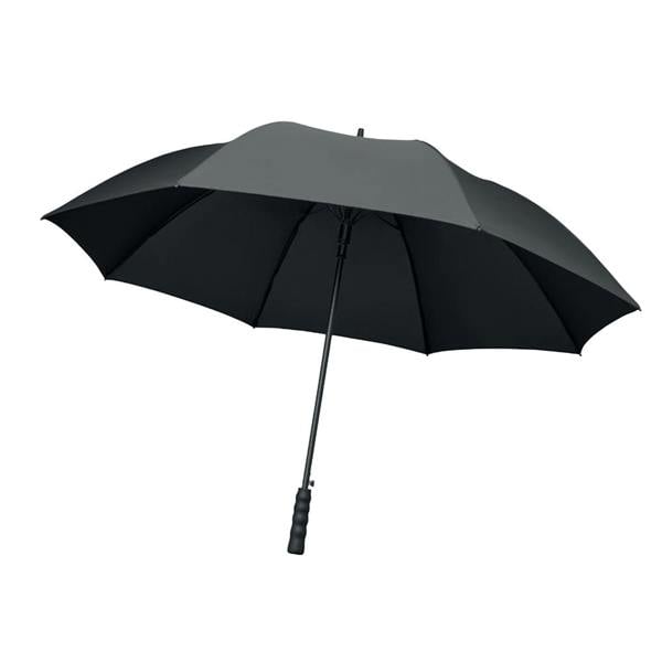MidOcean Lluvia Windproof Stick Umbrella - Black - 