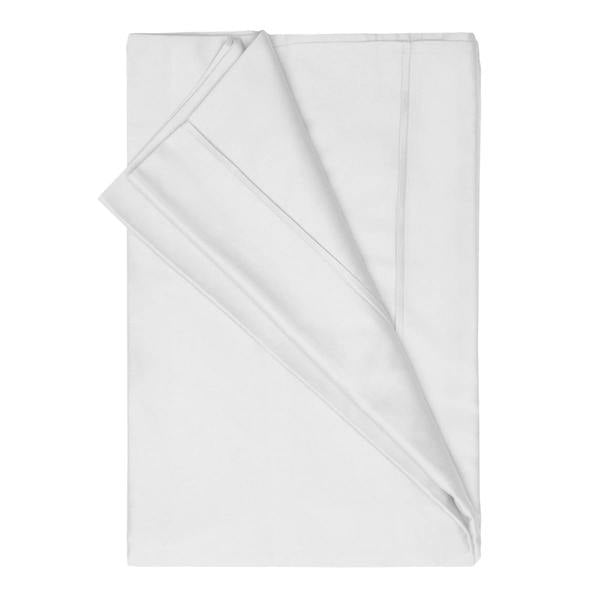Belledorm 100% Cotton Sateen Flat Sheet - White - 