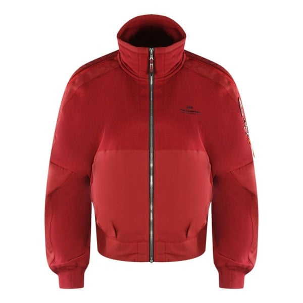 Parajumpers Jadie Rio Red Zip Up Jumper