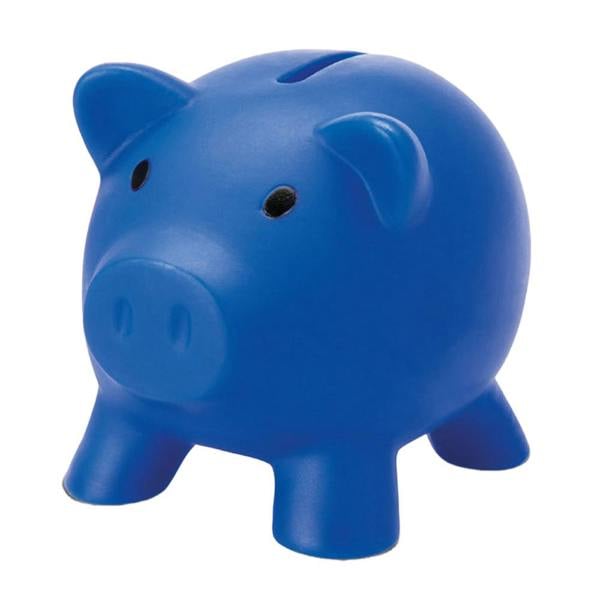 MidOcean Softco Piggy Bank - Blue - 