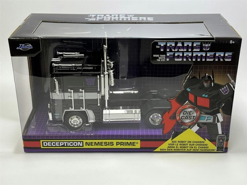 a toy vehicle in a box