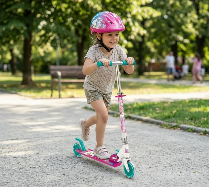 Mondo Unicorn 2-Wheel Kids Scooter – Foldable with Adjustable Handlebar