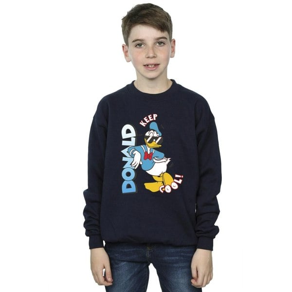 Disney Boys Donald Duck Cool Sweatshirt - Navy Blue