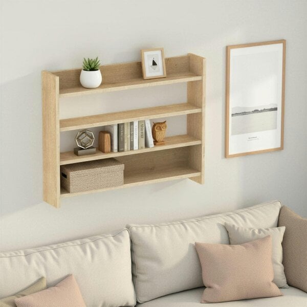 Decortie Lane 4-Tier Wall Shelf