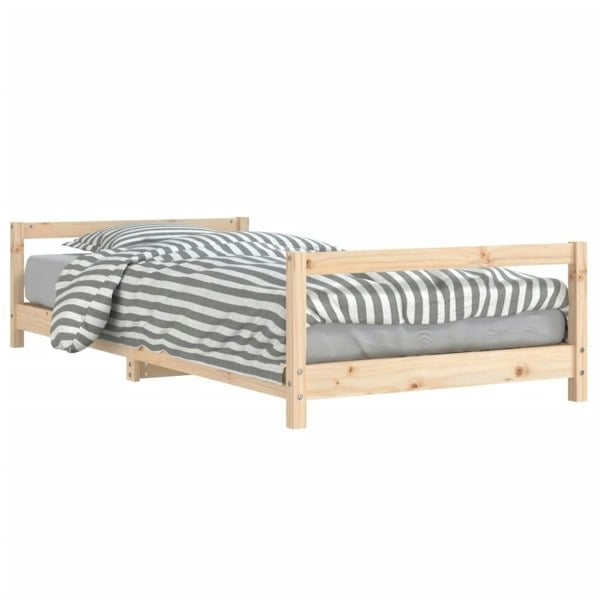 Berkfield Kids Bed Frame 90x190 cm Solid Wood Pine