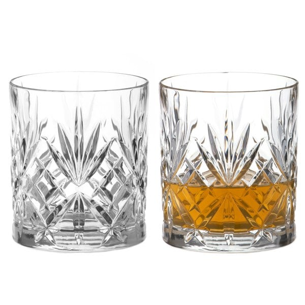 Diamante Chatsworth Crystal Tumblers - Set of 2