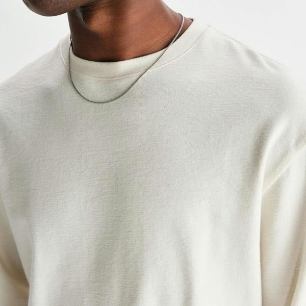 Wax London Hayden Textured Long Sleeve T-Shirt