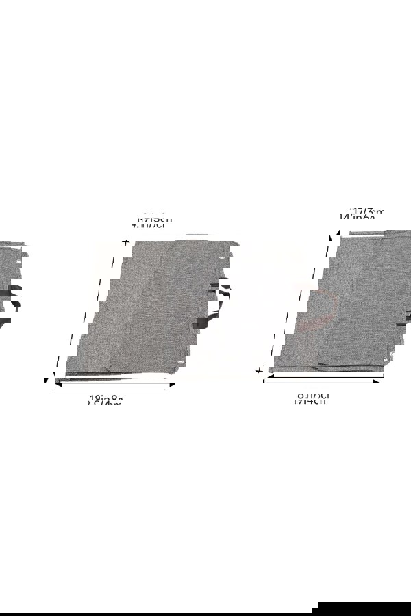 Living and Home Foldable Washable Hanging Laundry Basket Underwear Laundry Bag