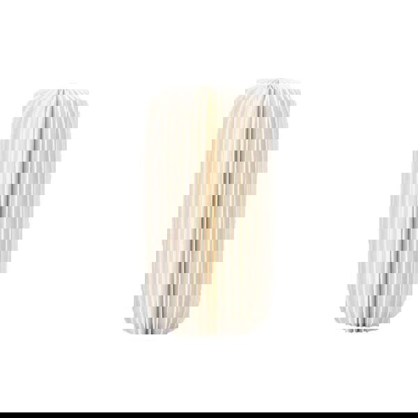 Accordion Vase, Kraft Paper-Weilai Concept-White-Shape 1-18CM-Weilai Concept