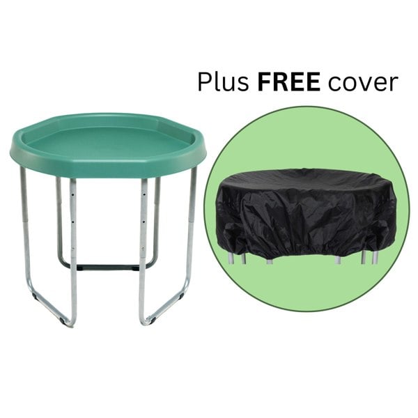 Kub Hexacle 73cm Tuff Tray, Stand & Cover - BUNDLE PACK - 6 Colour Options