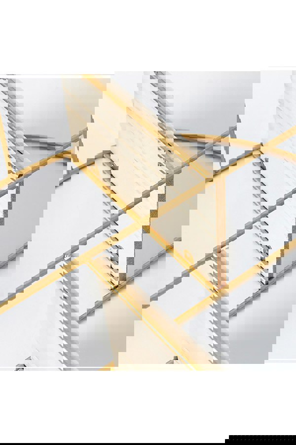 Living and Home Wall Hanging Storage Display Decorative Shelf Metal Floating Plant Stand