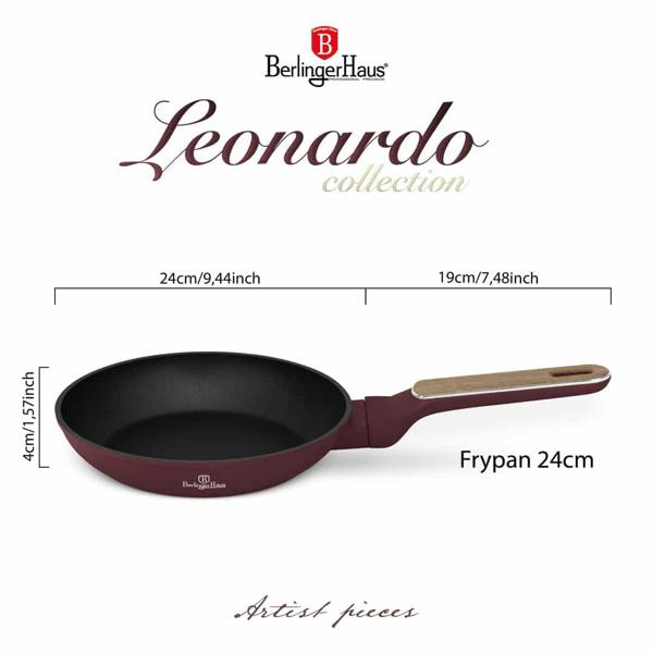 Berlinger Haus BH8289 – Leonardo Nordic Frypan 24 cm (1.7 L)
