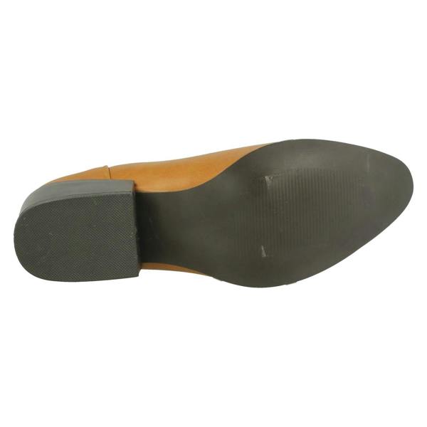 Spot On Ladies Spot On Heeled Ankle Boot