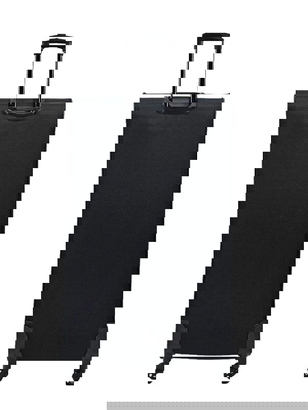 TruClothing Soft Case Suitcase 4 Wheels Zipped Compartments