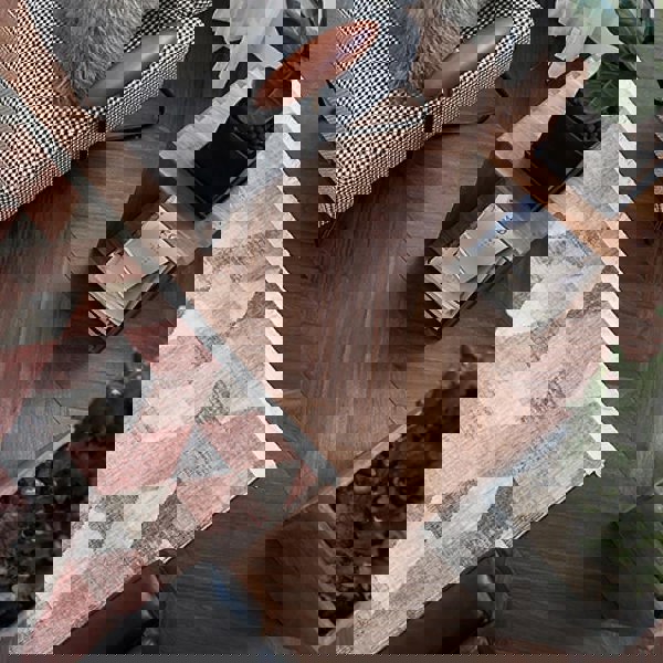 Triangle Starry Sky Rug 2mx1.6m-Weilai Concept-Weilai Concept