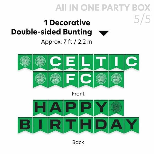 Celtic FC All in One Party Box Set, Kitchen Accessories, Sports, Gift