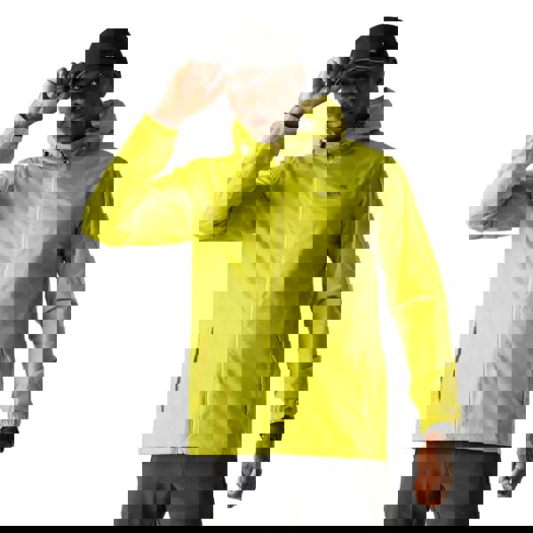 Regatta Mens Pack It III Waterproof Jacket - Dark Tang - 