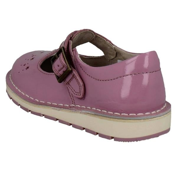 Clarks Girls Clarks T-Bar Shoes Joyful Skip
