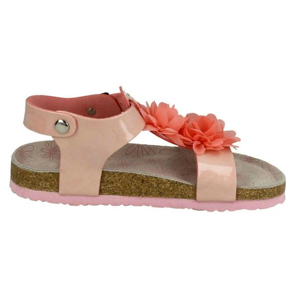 Spot On Girls Spot On Flower Trim Sandals
