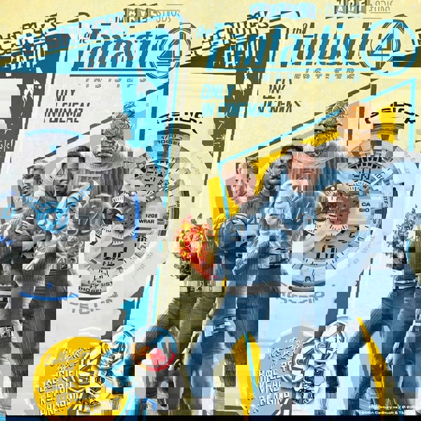 Casio Mens G-Shock Marvel Studios Fantastic Four White Dual Display Watch GA-110HDS-7AER