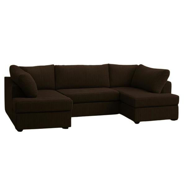 London Full Back Corner Sofa (Jumbo Cord) Sofa Scene