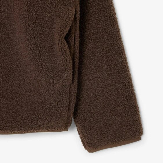 Lacoste BH8672 High Neck Sherpa Jacket