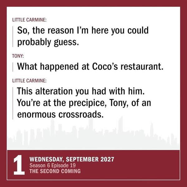 The Sopranos Desk Calendar 2027, Desk Calendars, Day To View, Entertainment, Gift
