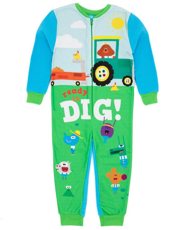 Hey Duggee Boys Blue Ready To Dig Onesie