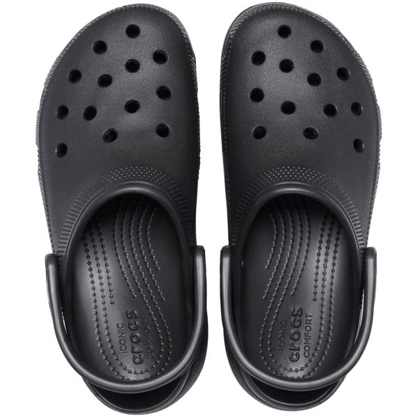 Crocs Classic Platform Clog Womens - Black