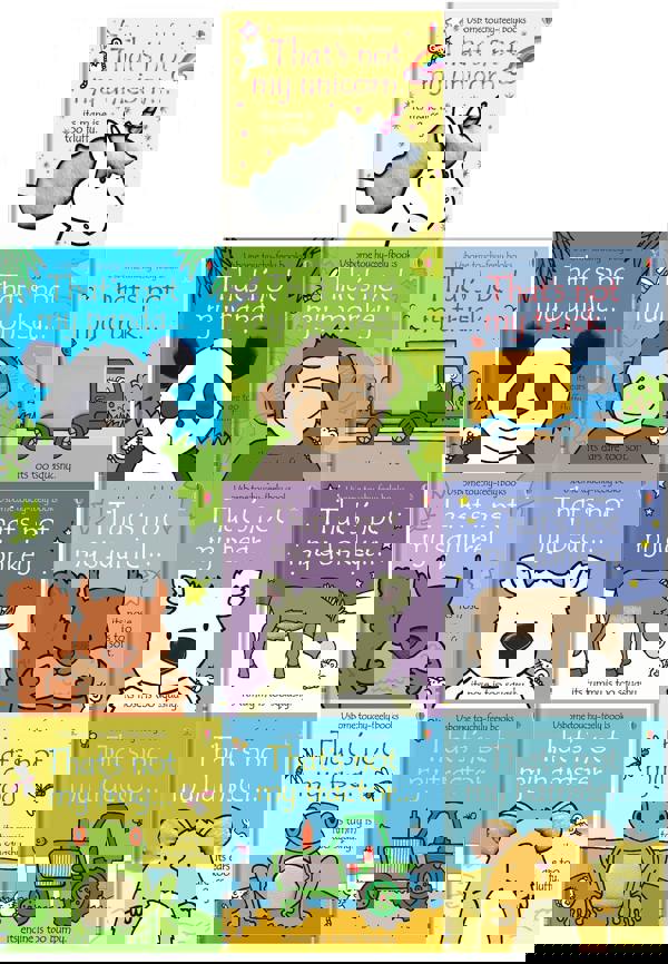 Thats Not My Toddlers 10 Books Collection Set Pack Fiona Watt (Touchy-Feely Board Books)