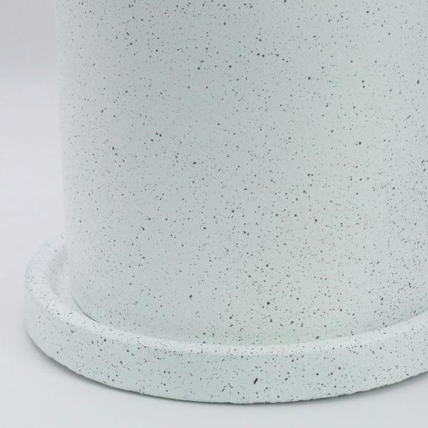 Close-up of a textured gray concrete surface