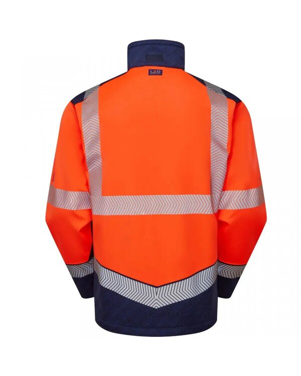 Leo Workwear Bowden EcoViz Softshell Jacket