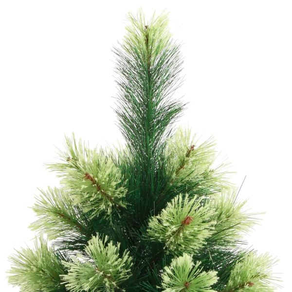 Berkfield Artificial Hinged Christmas Tree with Stand 180 cm