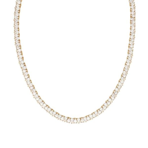 Say It With Pear Necklace - Yellow Gold