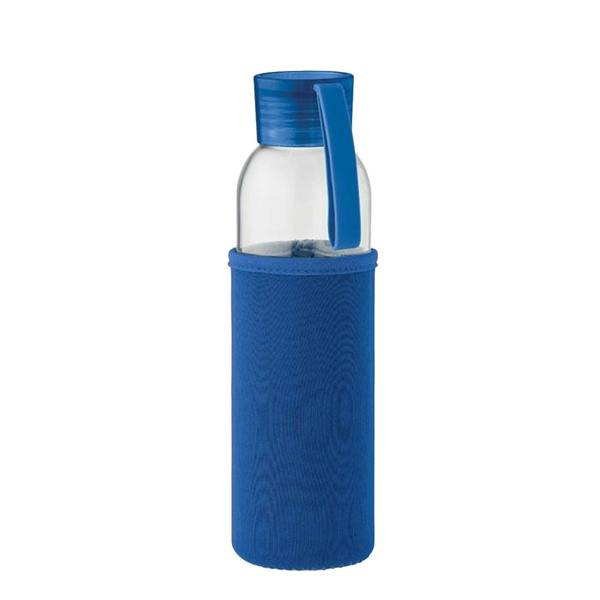 MidOcean Ebor Recycled Glass 500ml Bottle - Royal Blue - 