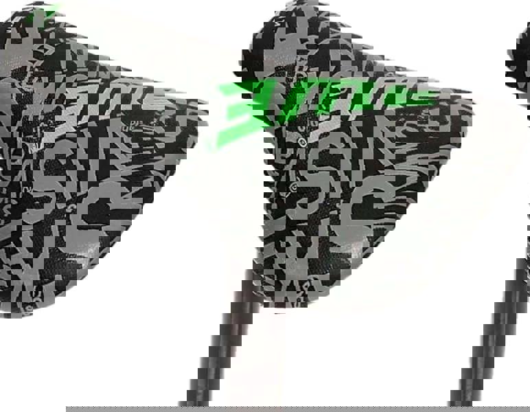 Awe BMX Freestyle Saddle Black/Grey Length: 210mm, Width: 122mm