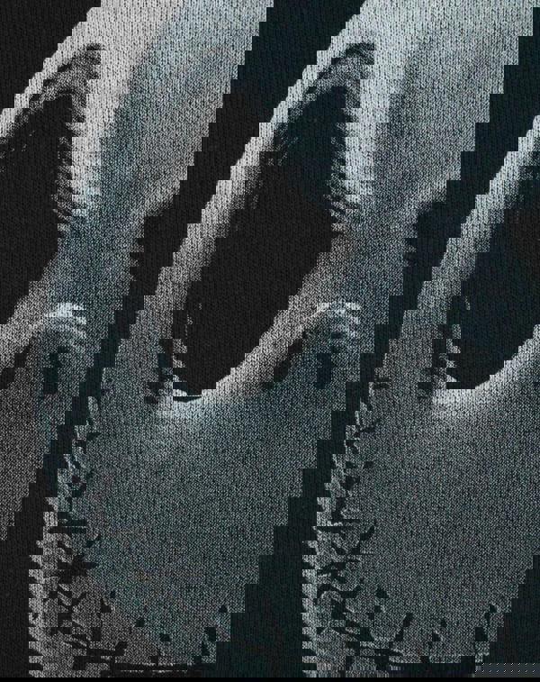 Disney The Nightmare Before Christmas Womens Black Jack Skellington Christmas Jumper