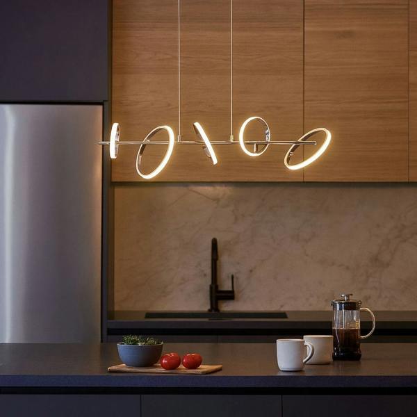 Pagazzi Lighting Juliana 5-Light Ring LED Pendant
