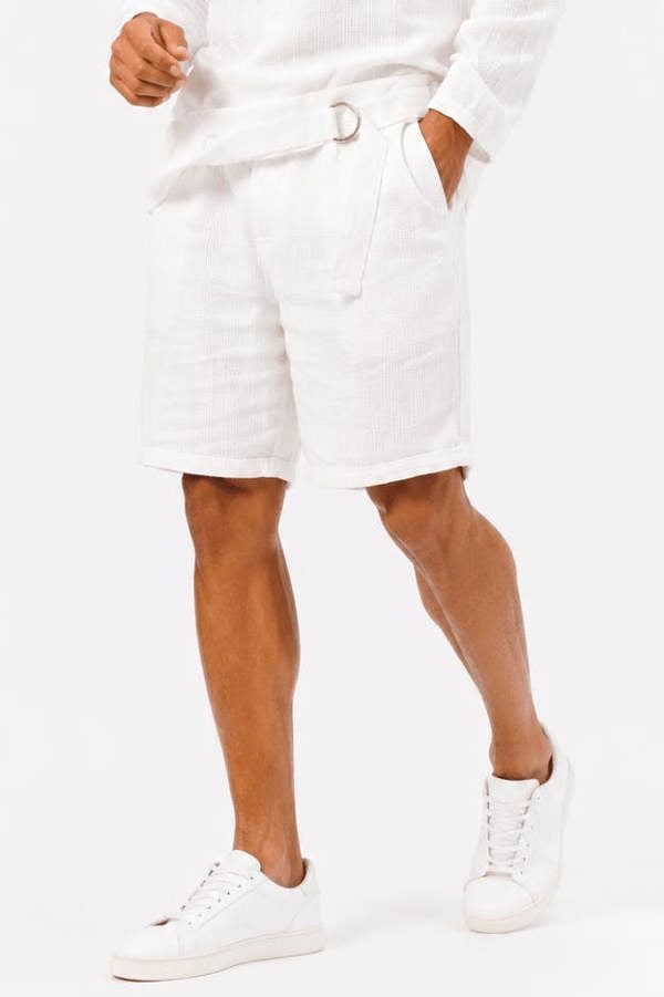 Nomad Cotton Knit Shorts - Claudio Lugli Shirts