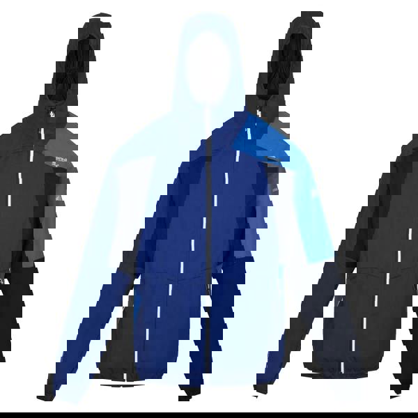 Regatta Mens Tarvos VII Lightweight Soft Shell Jacket - Moroccan Blue/Navy