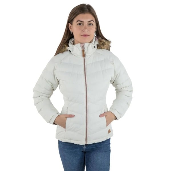 Trespass Women's Nadina Waterproof Padded Jacket - Vanilla