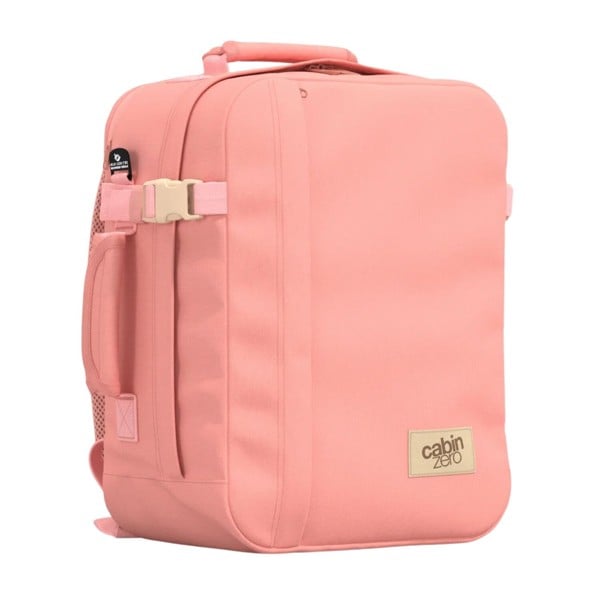 CabinZero Classic Tech Backpack 28L, Underseat-Approved with External Laptop Compartment, Water Bottle Pocket
