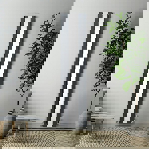 Monstershop Flat Mirror Radiator - 1800mm x 425mm - Anthracite Grey