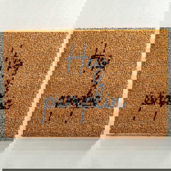 Hey Pumpkin Doormat