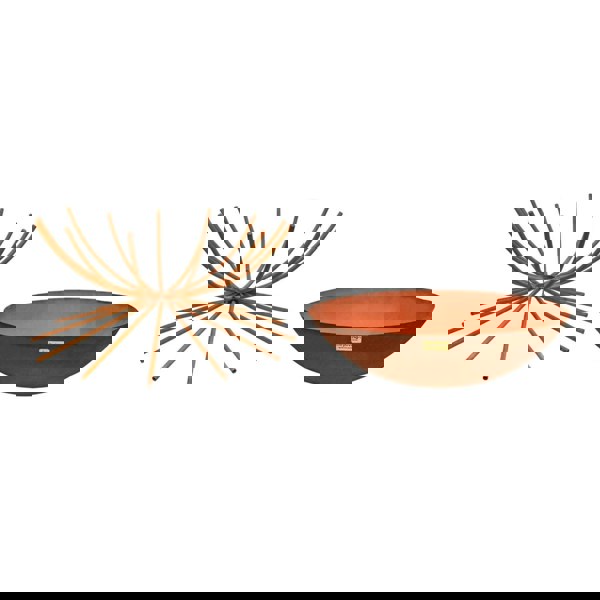 Ivyline Outdoor Metal Dakota Firebowl