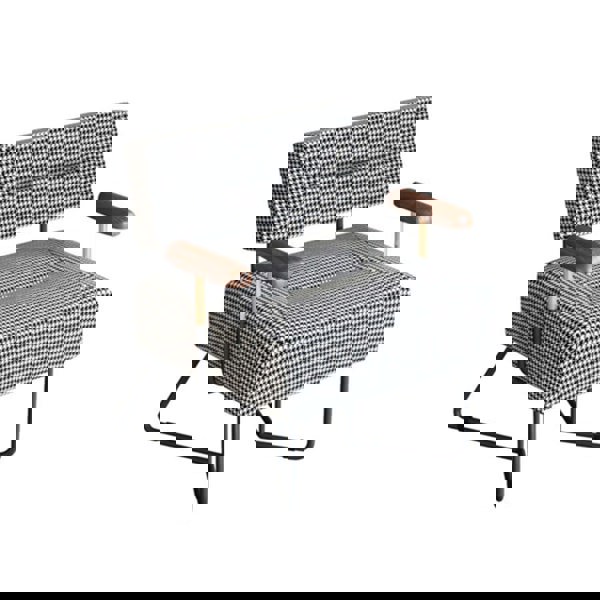 Riana Armchair, Black & White-Ritconcept-Rit Concept