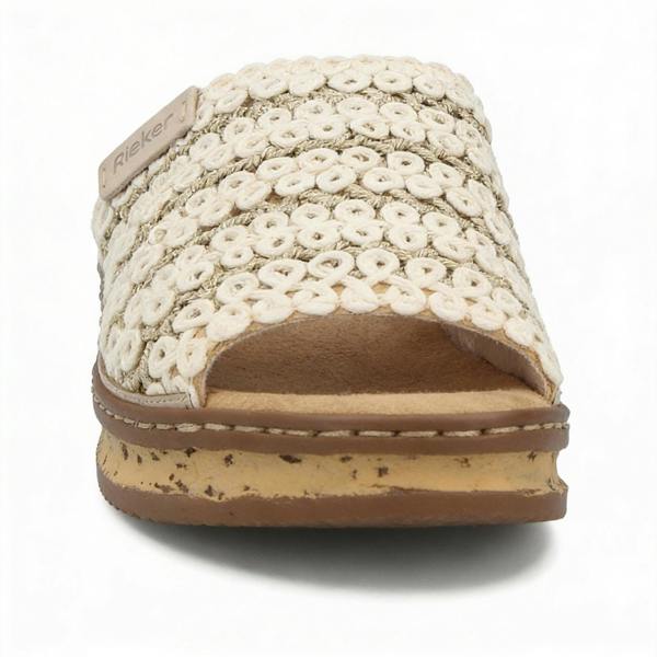 Rieker 629X8-60 Ankle Strap Sandals   in  Light Brown