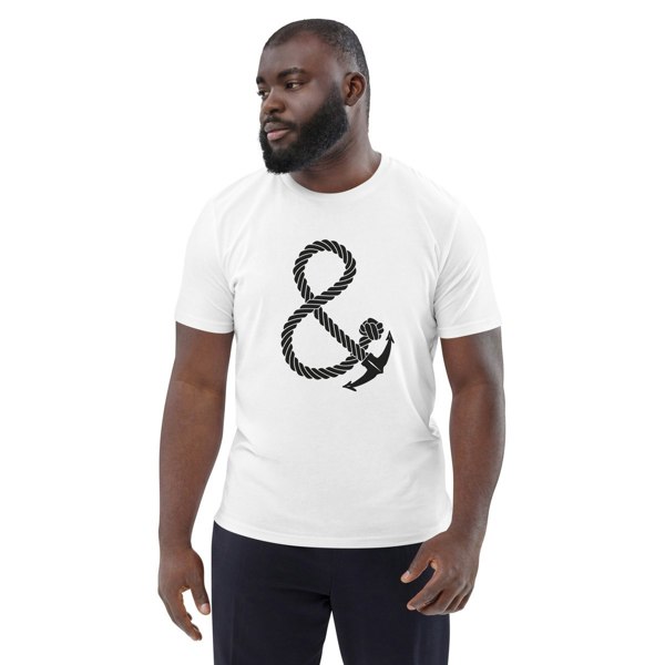 Oversized Ampersand Signature Organic Cotton T-Shirt