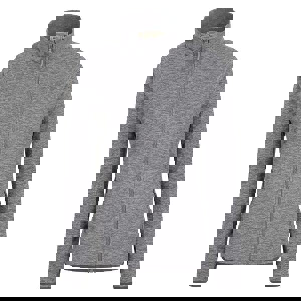 Mountain Warehouse Womens/Ladies Snowdon II Melange Full Zip Fleece Jacket - Charcoal