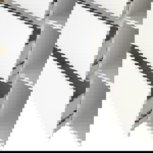 Furniture To Go Next Sideboard with 1 Door and 3 Drawers Jackson Hickory White high gloss